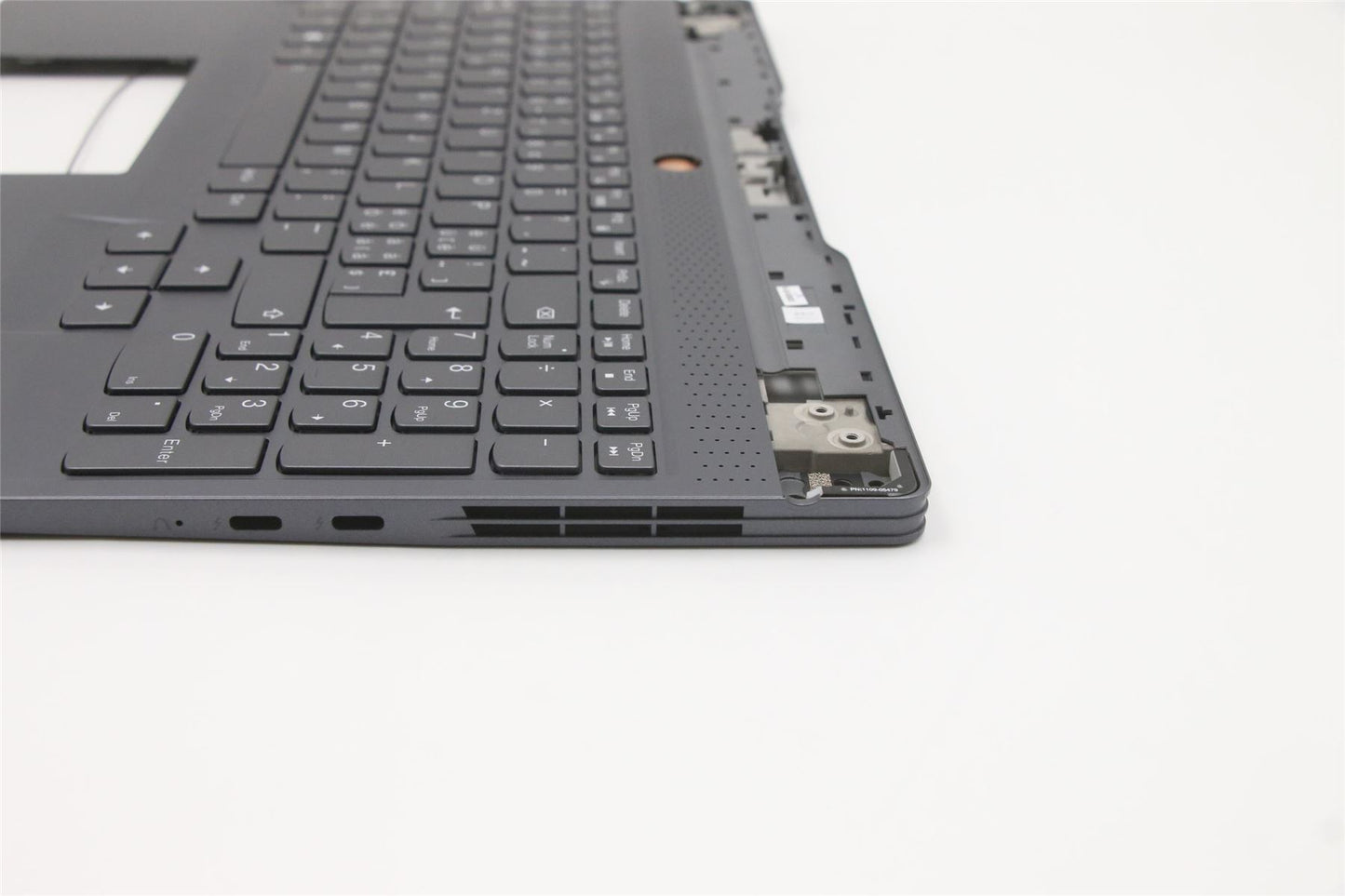 Lenovo S7 15IMH5 Keyboard Palmrest Top Cover Switzerland Grey 5CB0Z71959