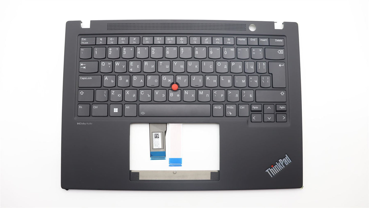 Lenovo ThinkPad T14s Gen 4 Keyboard Palmrest Top Cover Bulgarian 5M11L92816