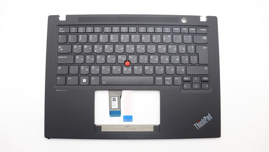 Lenovo ThinkPad T14s Gen 4 Keyboard Palmrest Top Cover Bulgarian 5M11L92816