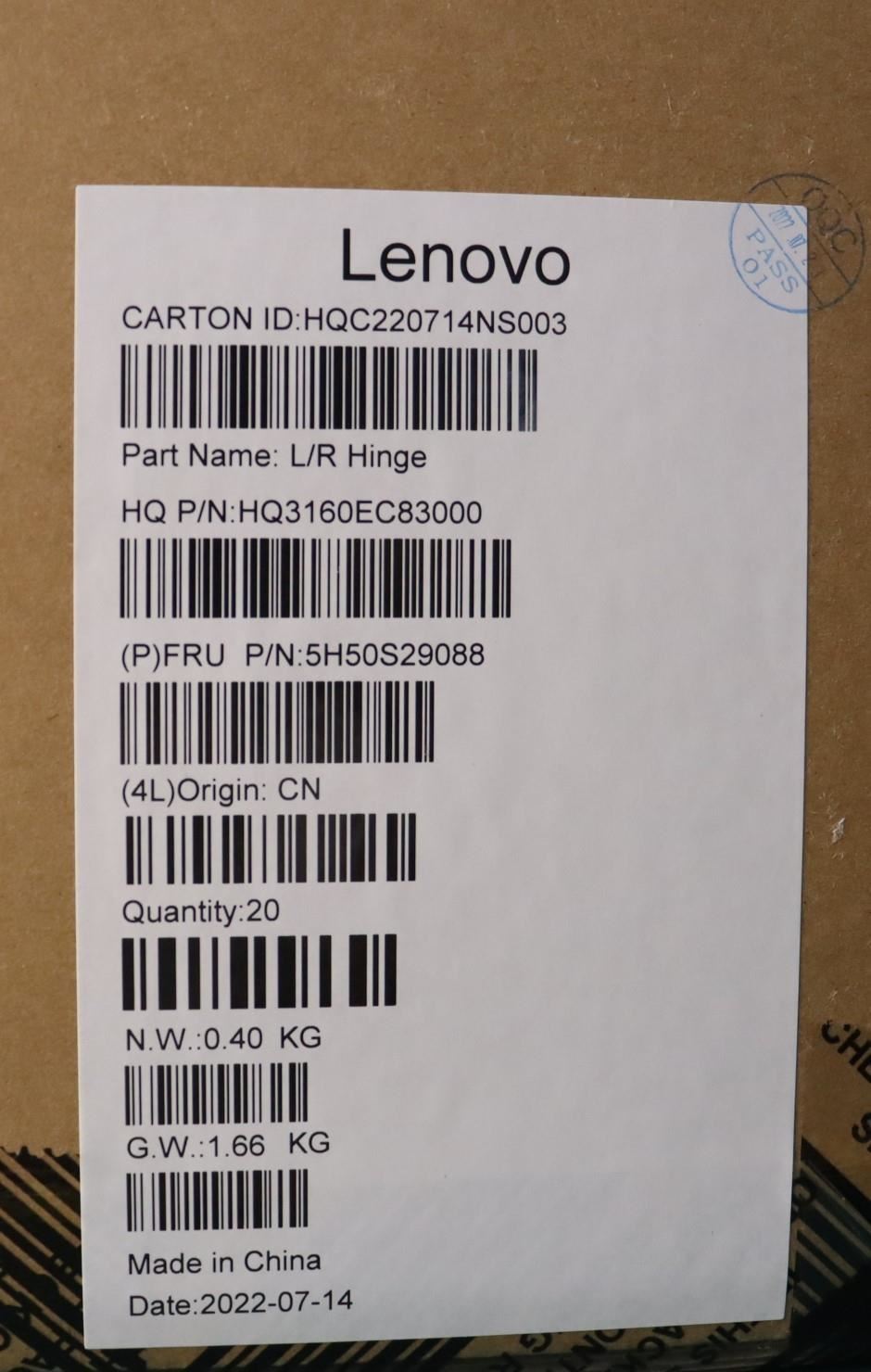 Lenovo HINGE Hinge H 21EL L_R 5H50S29088