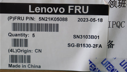 Lenovo ThinkPad L15 4 P16s 2 P16v 1 T16 2 Keyboard French Black 5N21K05088
