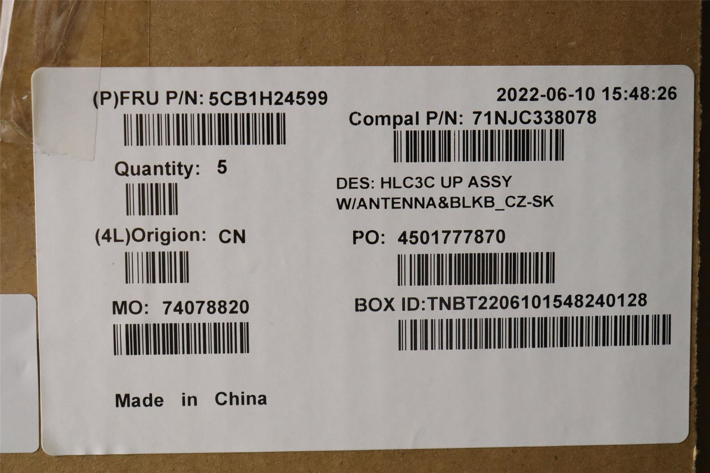 Lenovo Yoga 6 13ALC7 6 13ABR8 Keyboard Palmrest Top Cover Black 5CB1H24599