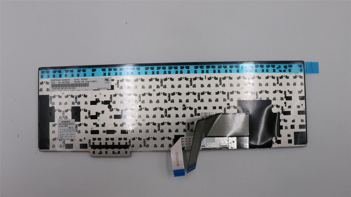 Lenovo E531/E540,CFR,CHY Canadian French Keyboard 04Y2654