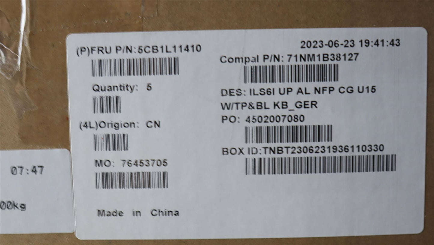 Lenovo IdeaPad 5 16IRL8 5 16ABR8 Palmrest Cover Touchpad Keyboard 5CB1L11410