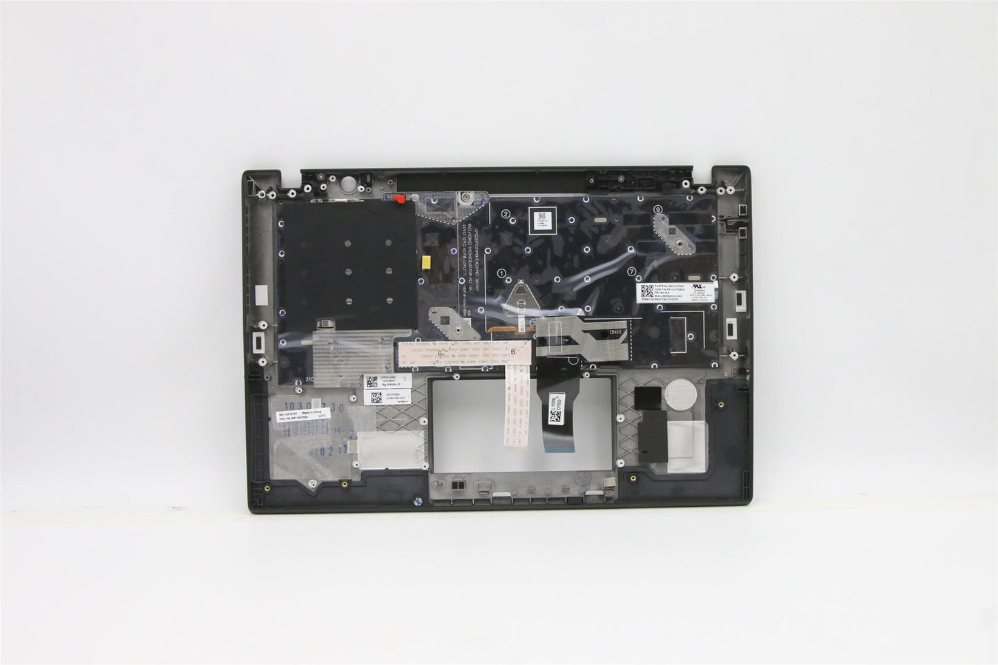 Lenovo ThinkPad T14s 2 Tastatur-Handballenauflage, obere Abdeckung, japanisches Schwarz, 5M11A37650