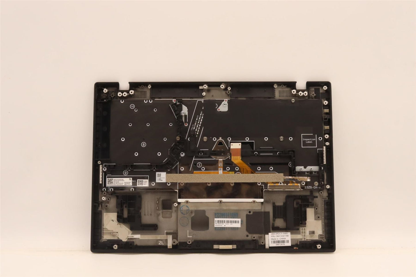 Lenovo ThinkPad X1 Gen 2 Keyboard Palmrest Top Cover US Black 5M11H41798