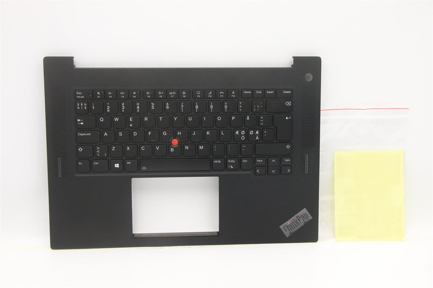 Lenovo Extreme P1 5 X1 5 Palmrest Touchpad Cover Keyboard Danish 5M11D12064