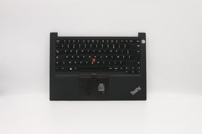 Lenovo ThinkPad E14 Tastatur Handballenauflage Obere Abdeckung Französisch Schwarz 5M10V17011