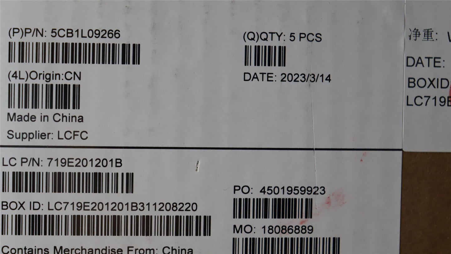 Lenovo Upper Case ASM_SLV L82YU BK 5CB1L09266