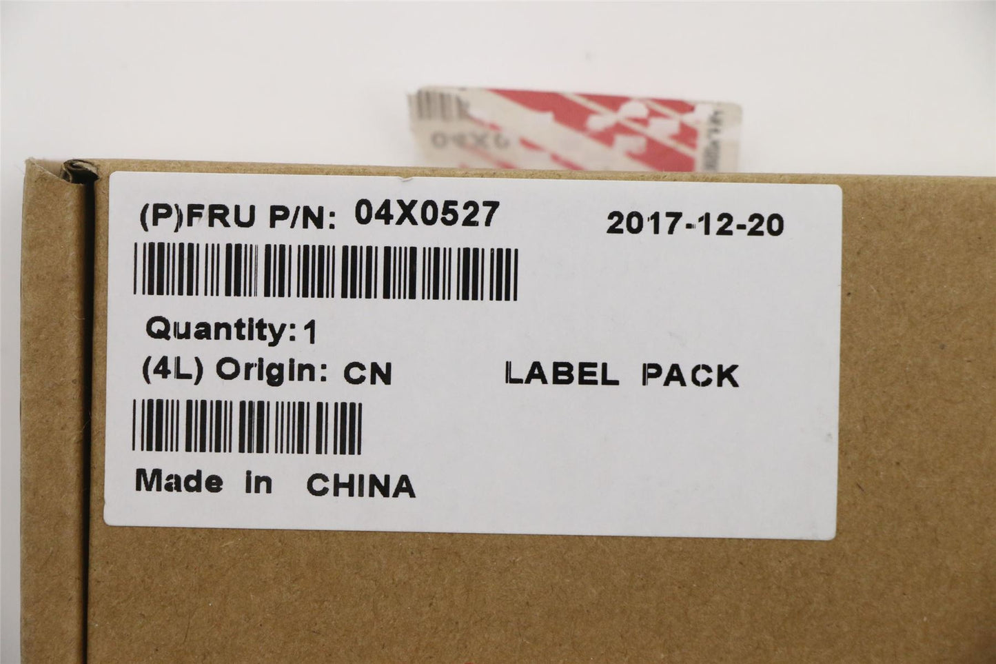 Lenovo LABEL FRU Label kit 04X0527