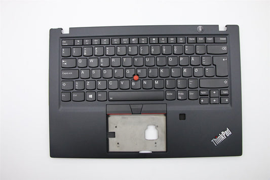 Lenovo ThinkPad T495s Keyboard Palmrest Top Cover Danish Black 5M11A08493