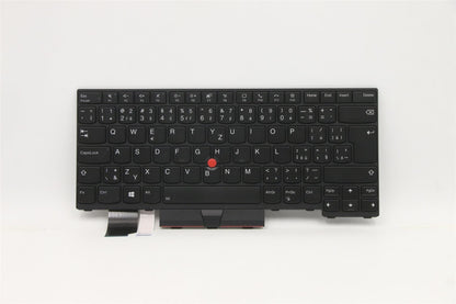 Lenovo ThinkPad L14 2 L14 Keyboard Czech Black Backlit 5N20W67831