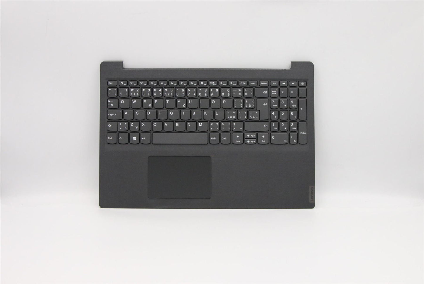 Lenovo V15-IWL Keyboard Palmrest Top Cover Czech Grey 5CB0W44096