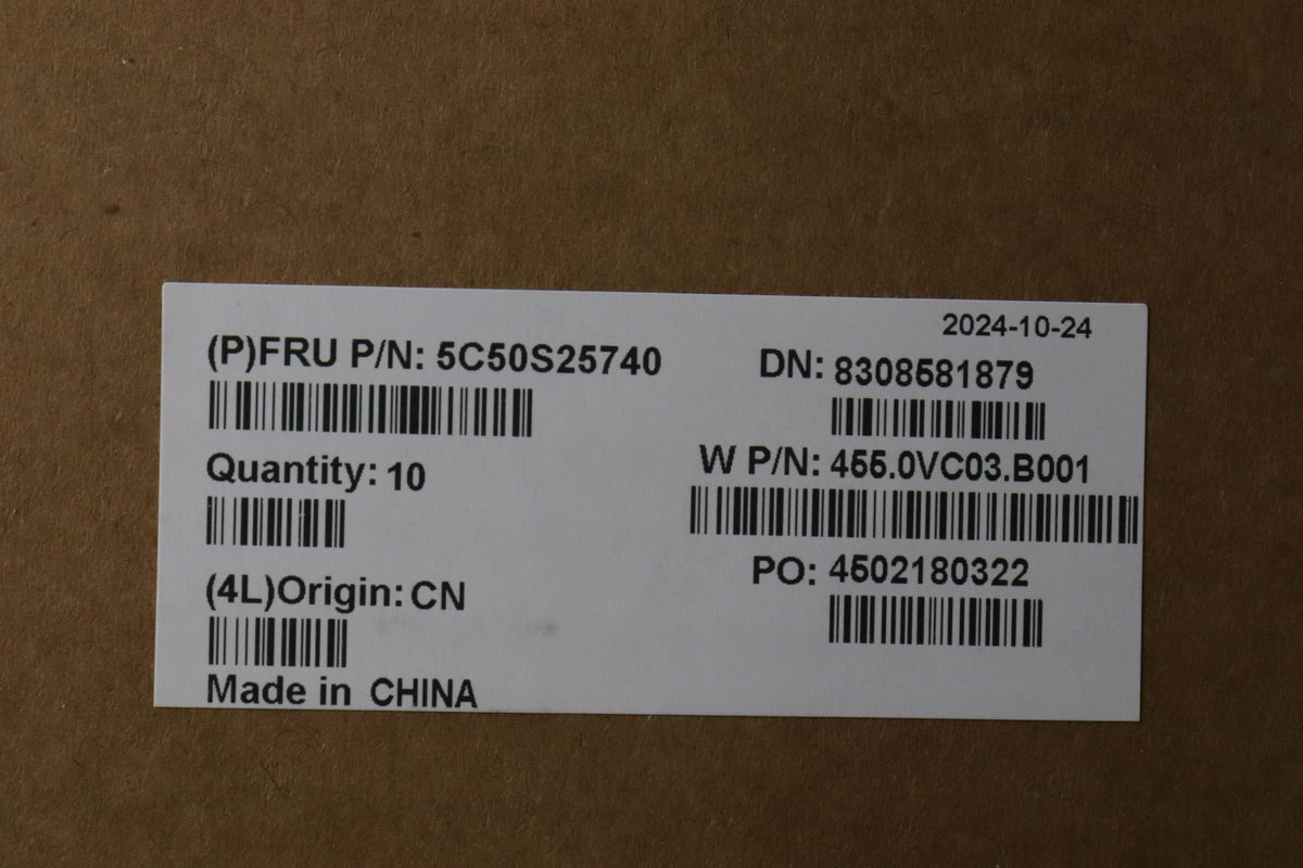 Lenovo CARDPOP W 83J3 Sensor Board 5C50S25740