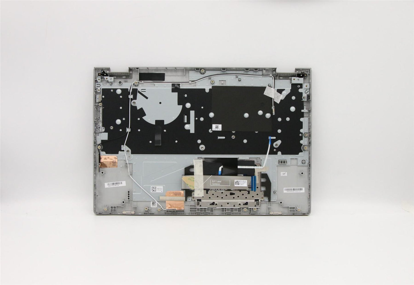 Lenovo C340 15 Palmrest Cover Touchpad Keyboard Nordic Grey Backlit 5CB0U43710