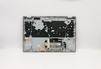 Lenovo C340 15 Palmrest Cover Touchpad Keyboard Nordic Grey Backlit 5CB0U43710