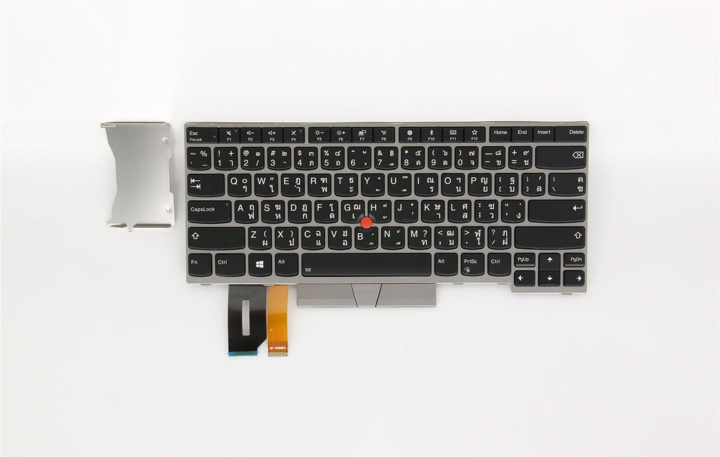 Lenovo ThinkPad T480s L380 L390 Keyboard Thai Silver Backlit 01YN453