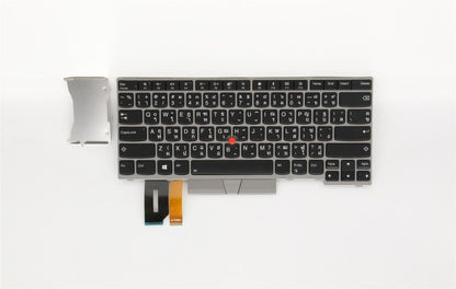 Lenovo ThinkPad T480s L380 L390 Keyboard Thai Silver Backlit 01YN453