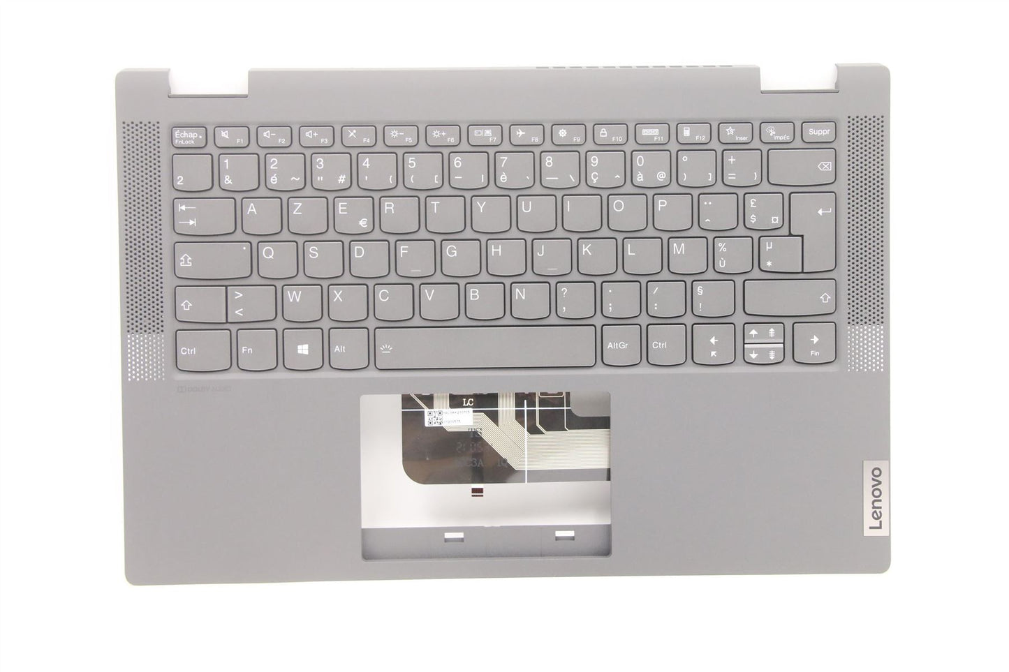 Lenovo IdeaPad 5-14ALC05 Palmrest Cover Touchpad Keyboard French Grey 5CB1C19460