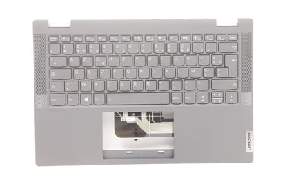 Lenovo IdeaPad 5-14ALC05 Palmrest Cover Touchpad Keyboard French Grey 5CB1C19460