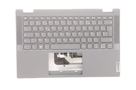 Lenovo IdeaPad 5-14ALC05 Palmrest Cover Touchpad Keyboard French Grey 5CB1C19460
