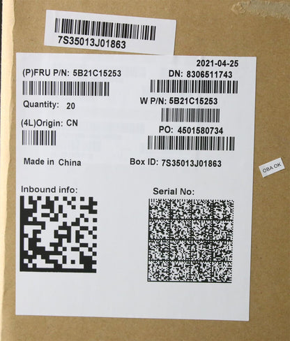 Lenovo WIN,i5-8265U,8G,JP,dTPM 5B21C15253
