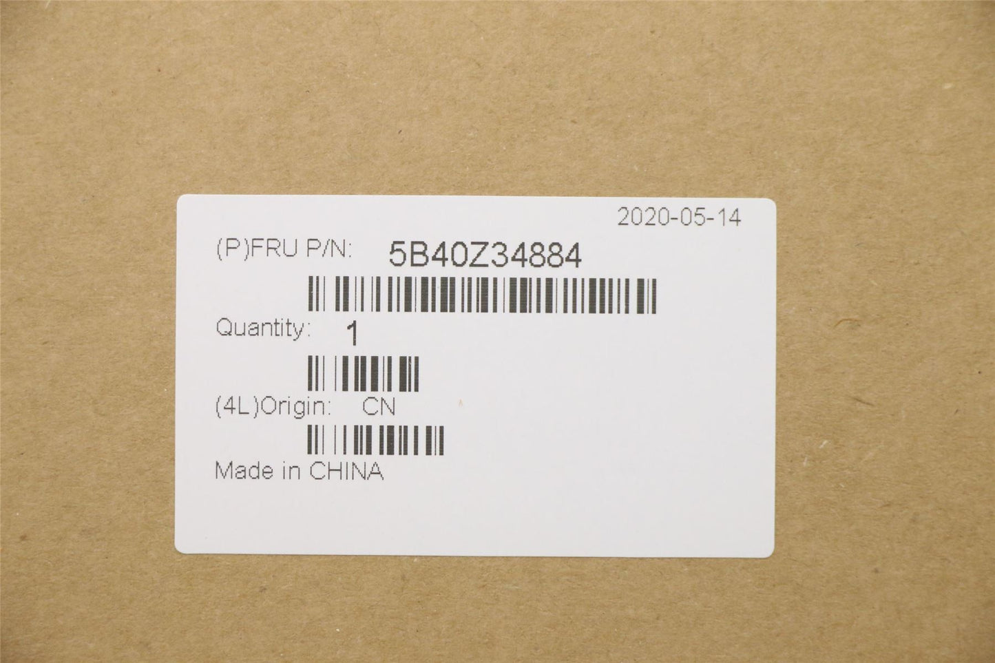 Lenovo 5B40Z34884 BRACKET FRU BRACKET ASSY IO BKT L Ares