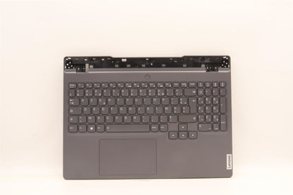 Lenovo 5 15ARH7H Palmrest Cover Touchpad Keyboard French Slate Grey 5CB1H68495