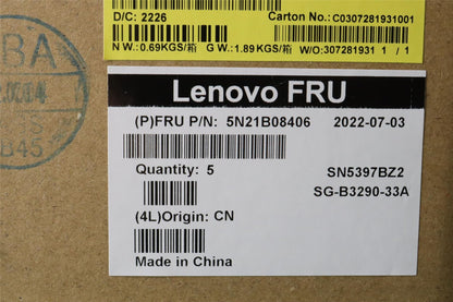 Lenovo CM KBD FL-CS20 LTN,BL,GR,THAI Greek Keyboard 5N21B08406