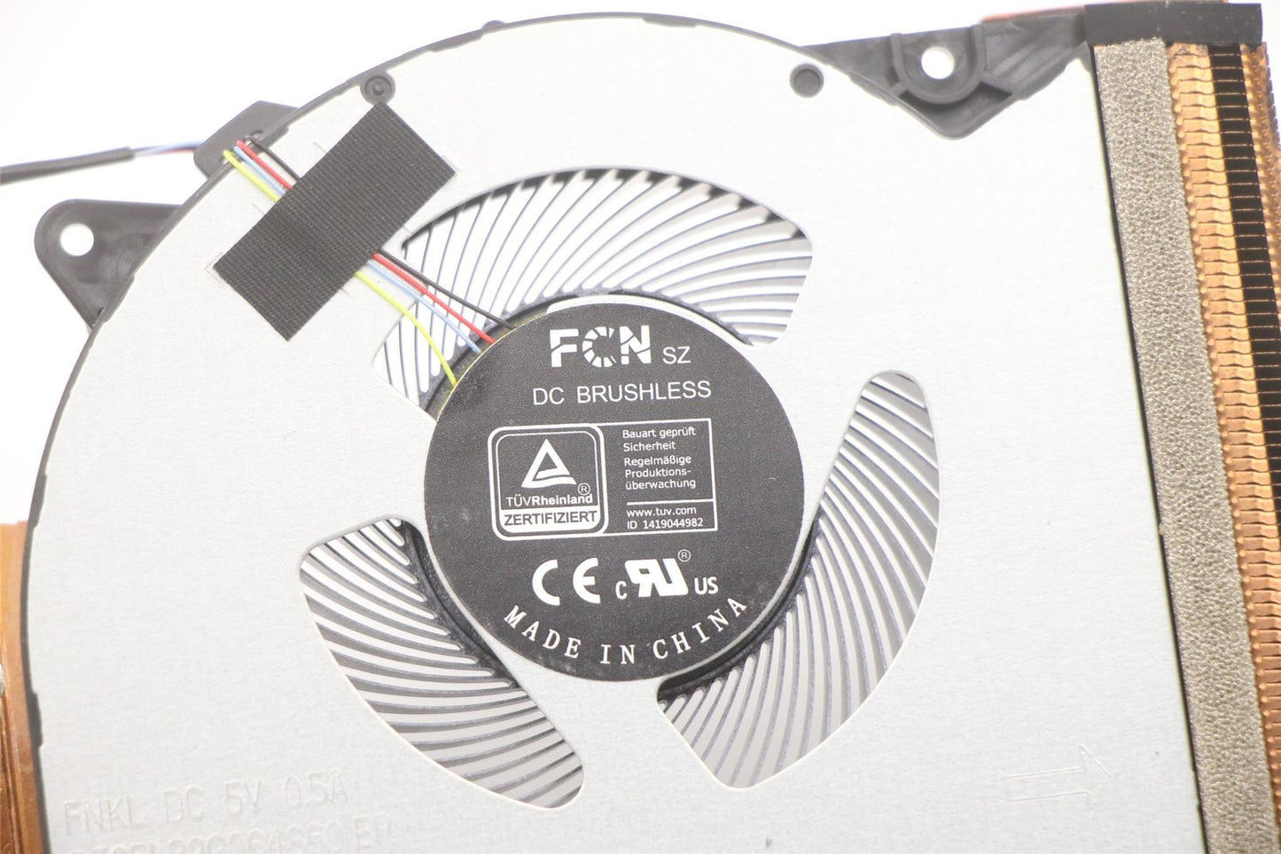 Lenovo Legion 7-16ITHg6 Thermal Heatsink Cooling Fan 5H40S20352