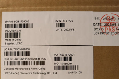 Lenovo Upper Case ASM_POR L82RB STGY RGB 5CB1F39086