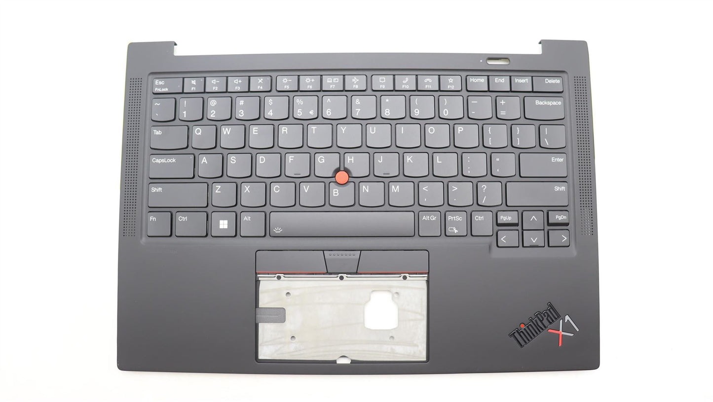 Lenovo ThinkPad X1 11th Gen Palmrest Cover Keyboard US Europe Black 5M11H62772