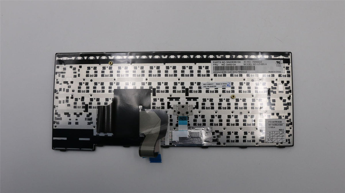 Lenovo ThinkPad E450 E450c E455 E460 E465 Keyboard Latin Spanish Black 04X6104