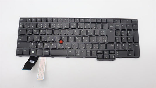 Lenovo ThinkPad P16s 1 L15 3 T16 1 Keyboard Japanese Black 5N21D93823