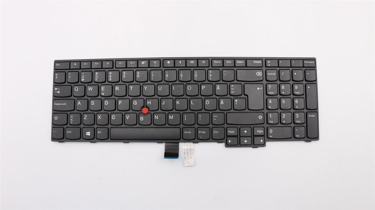 Lenovo ThinkPad E570 E575 Keyboard Finnish Black 01AX146