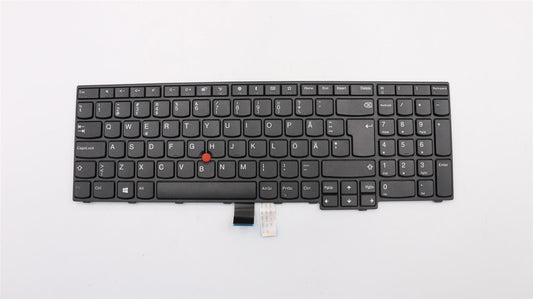 Lenovo ThinkPad E570 E575 Keyboard Finnish Black 01AX146