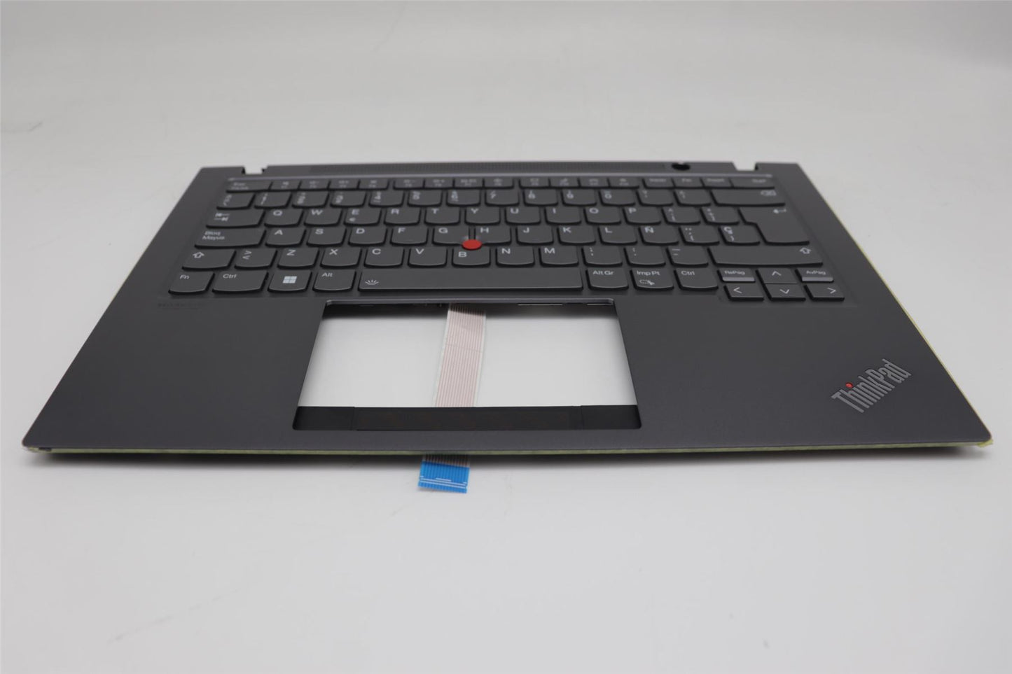 Lenovo ThinkPad T14s Gen 2 Keyboard Palmrest Top Cover Spanish Grey 5M11A37916