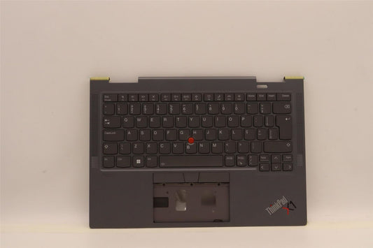 Lenovo ThinkPad X1 6th Gen Keyboard Palmrest Top Cover Storm Grey 5M11C40992