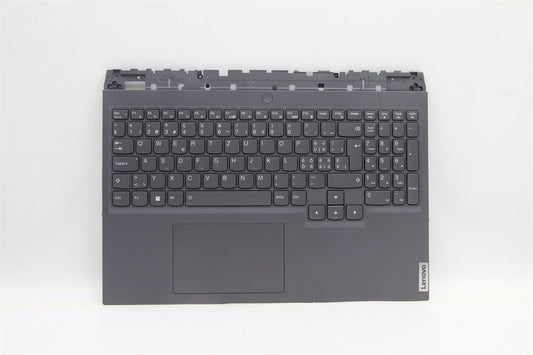 Lenovo 5 16IAH7H Palmrest Cover Touchpad Keyboard Switzerland Backlit 5CB1F38544