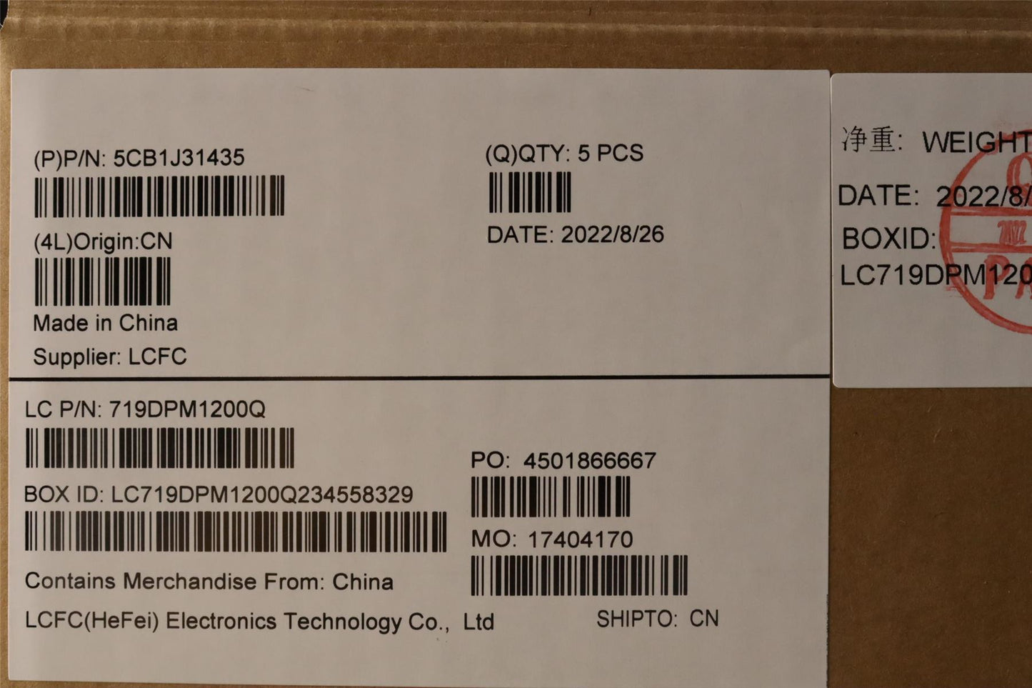 Lenovo Legion 7 16IAX7 Palmrest Cover Touchpad Keyboard Slovenian 5CB1J31435