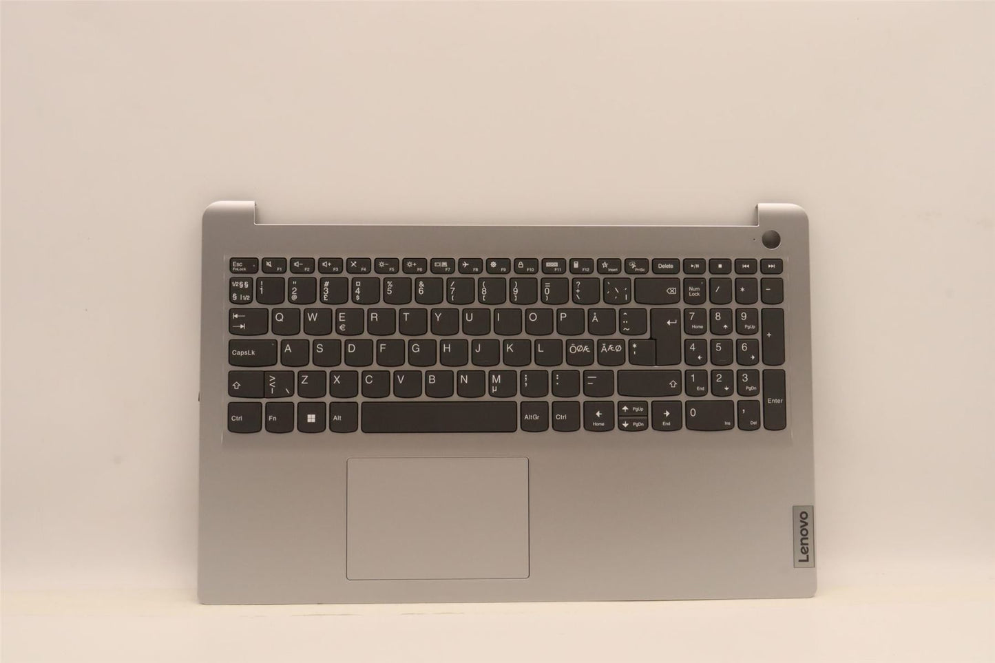 Lenovo IdeaPad 1 15IAU7 Palmrest Cover Touchpad Keyboard Nordic 5CB1H92006