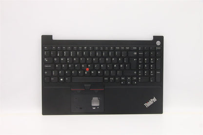 Lenovo ThinkPad E15 Gen 4 Palmrest Cover Keyboard Danish Black 5M11A38433