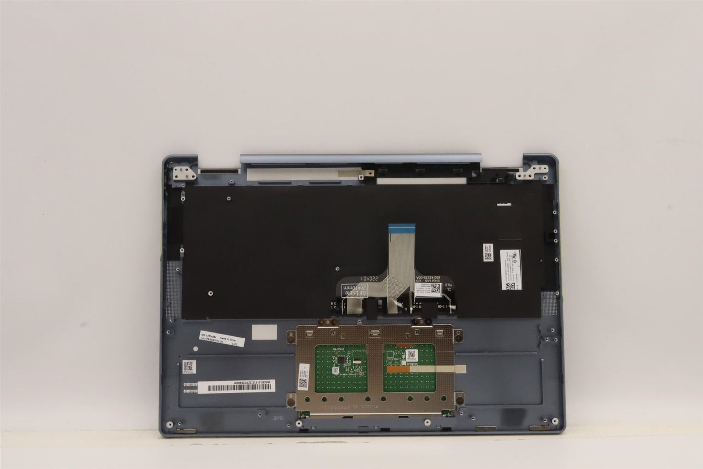 Lenovo Yoga 7 14ARB7 Palmrest Cover Keyboard US Blue 5CB1J11107