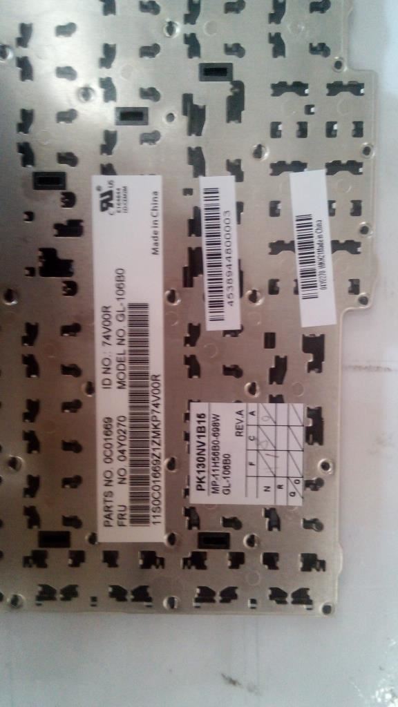 Lenovo FRU GL-KBD BEL CHY Belgian Keyboard 04Y0270
