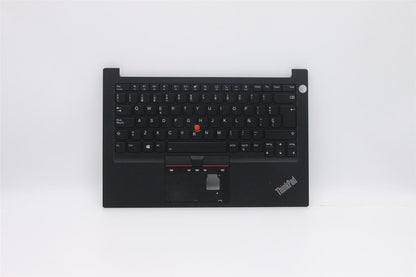 Lenovo ThinkPad E14 Gen 2 Keyboard Palmrest Top Cover Spanish Black 5M10Z27368