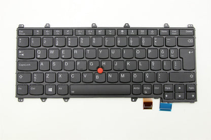 Lenovo Yoga X380 Keyboard Turkish Black Backlit 01HW642