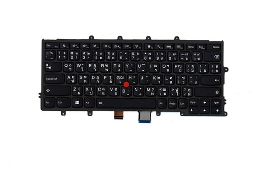 Genuine Lenovo ThinkPad X260 Keyboard Thai Black Backlit 01AV534