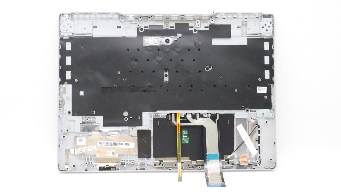 Lenovo 5 15ARH7H Palmrest Cover Touchpad Keyboard Spanish Cloud Grey 5CB1H68447