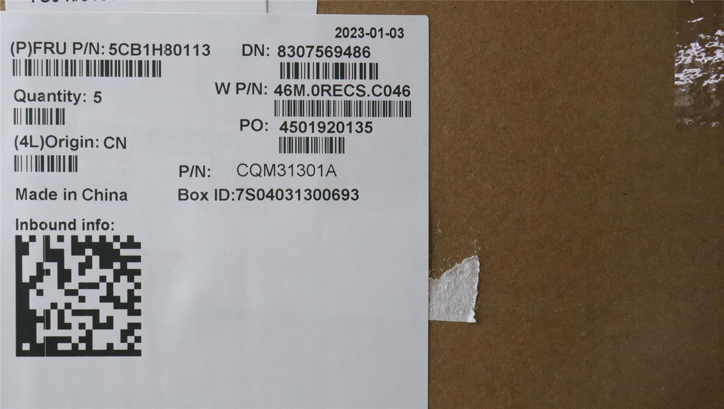 Lenovo Upper Case ASM_POR W 82RA CG 5CB1H80113