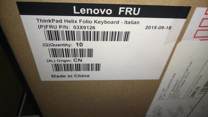 Lenovo TP Helix Folio KBD ITA Italian Keyboard 03X9126